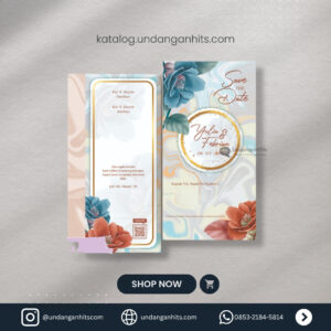 HC187 - Elegant Marble Peony