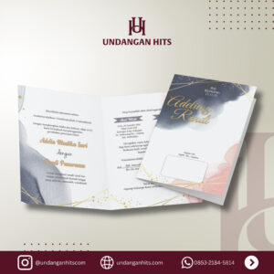 Undangan Custom Softcover Kertas BC Halus 2