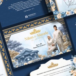 Undangan Custom Softcover Glossy Full Color NA101026
